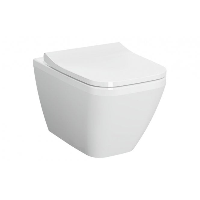 Vitra  Integra Square Wall Hung Pan Only - White