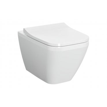 VitrA Integra Square Wall Hung Pan Only - White