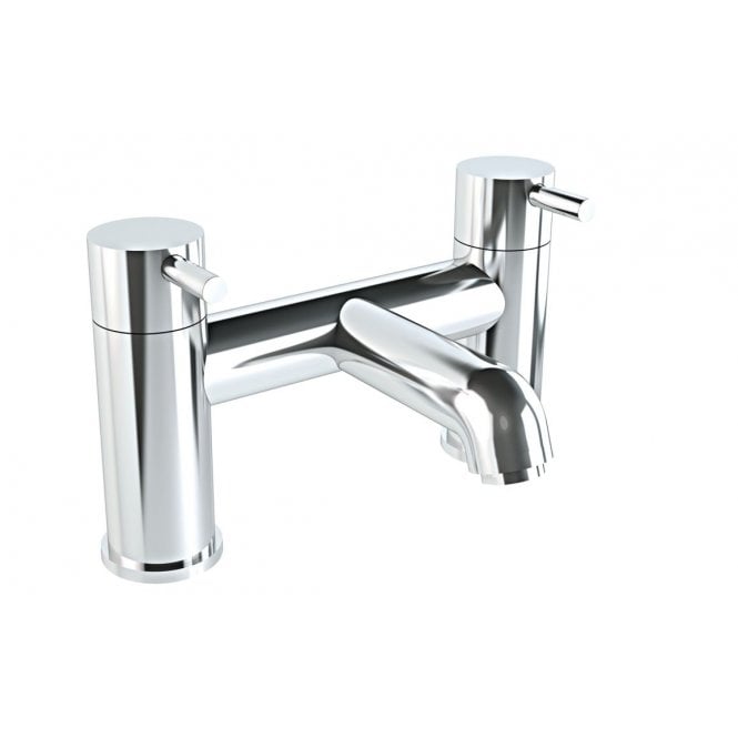 Vitra  Minimax S 2-Hole Bath Filler - Chrome