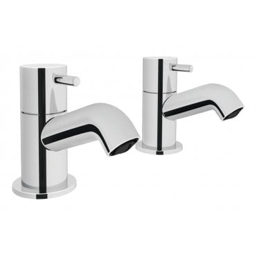 VitrA Minimax S Bath Pillar Taps- Chrome