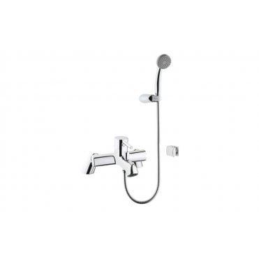 VitrA Minimax S Bath/Shower Mixer - Chrome