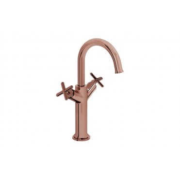 VitrA Origin Classic Tall Basin Mixer (Cross Handles)
