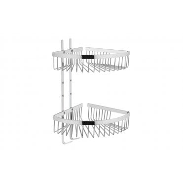 VitrA Root Double Sponge Basket (Choose Finish)