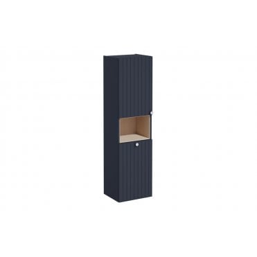 Vitra VitrA Root Groove 40cm 2 Door Semi-Tall Unit with Laundry Basket (Choose Finish and Handing)