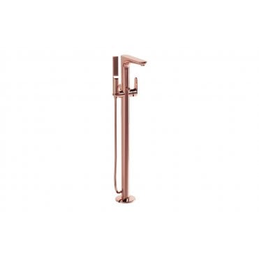 VitrA Root Round Floor Standing Bath/Shower Mixer