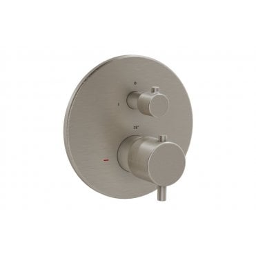 VitrA Root Round Integrated Thermostatic Bath/Shower Mixer Valve