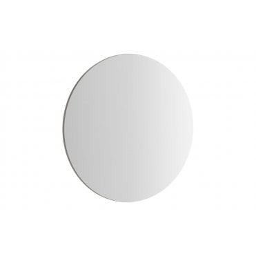 VitrA Round Mirror - Brushed Chrome (Choose Size)