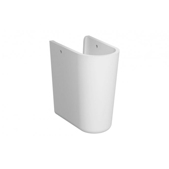 Vitra  S20 185x295mm Semi Pedestal Only, White