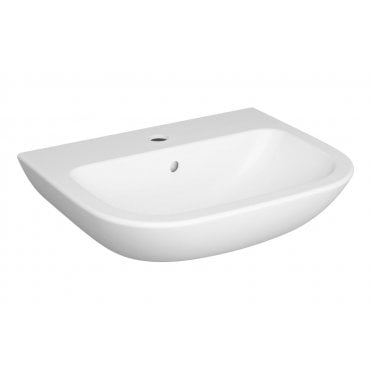 VitrA S20 454x435mm, Basin Only, White (1 or 2 taps holes)