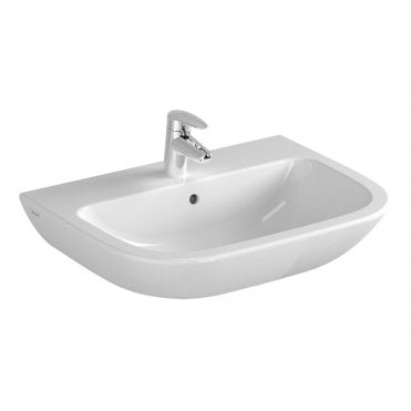 VitrA S20 595x455mm, Basin Only, White, (1 or 2 Tap Holes)