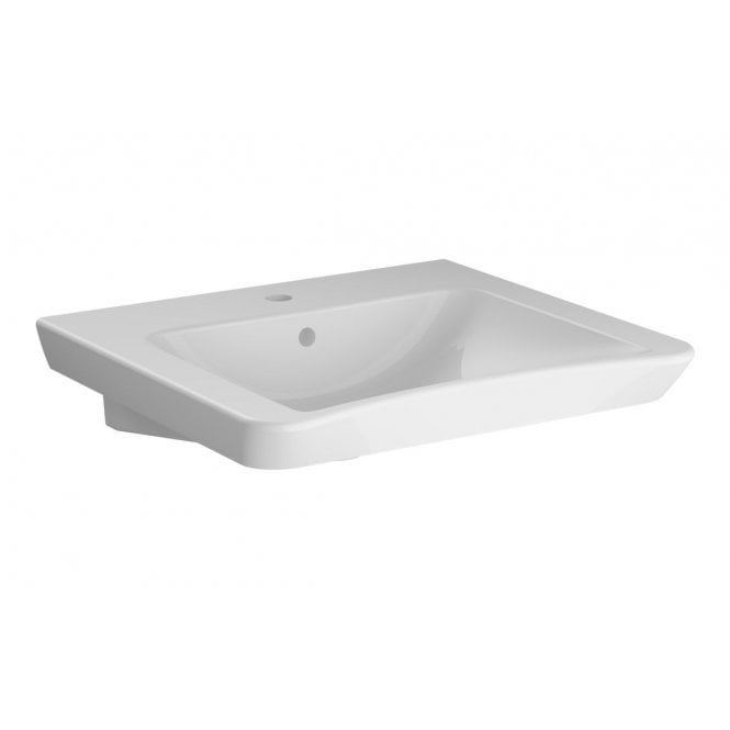 Vitra  S20 600x545mm 1 Tap Hole, Basin, White ( With orWithout Overflow)
