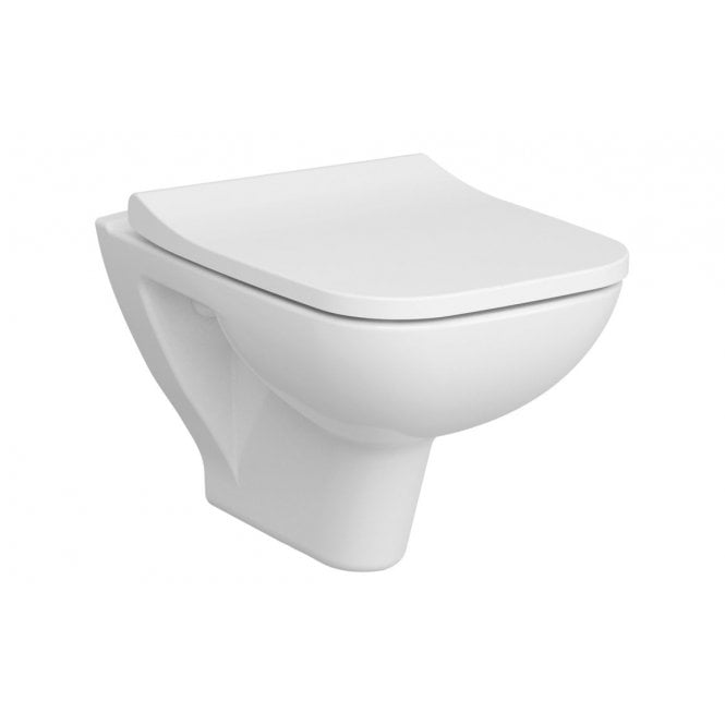 Vitra  S20 Wall Hung Pan Only, 345mm High - White