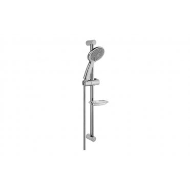 VitrA Samba 3-Function Hand Shower with Slide Rail - Chrome