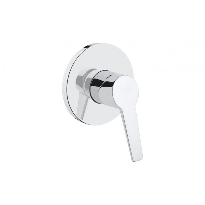 Vitra  Solid S Wall Integrated Shower Mixer - Chrome