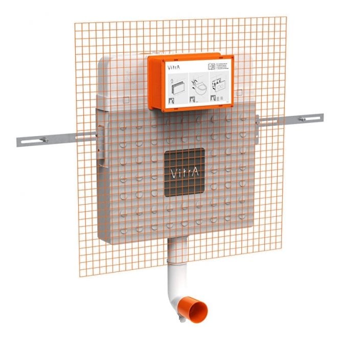 Vitra  V-Fix Prime Back to Wall 8cm 3/6L Concealed Cistern