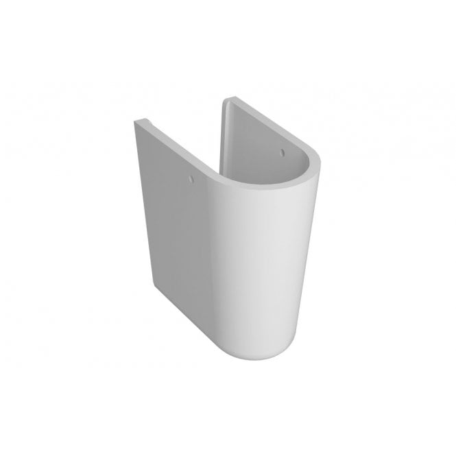 Vitra  Zentrum 180x285mm Semi Pedestal Only, White