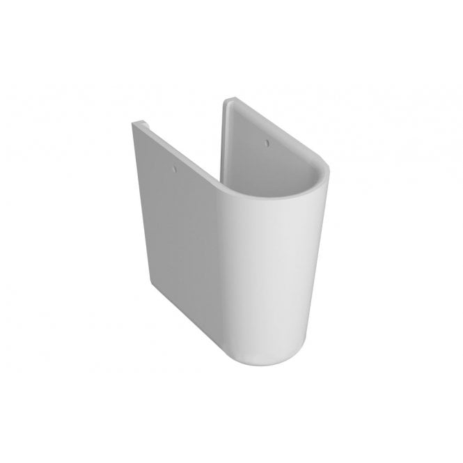 Vitra  Zentrum 190x330mm Semi Pedestal Only, White