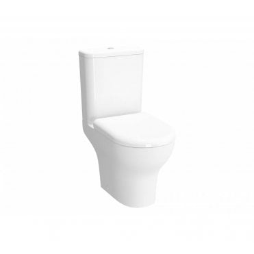 Vitra Zentrum Rim-Ex Close-Coupled WC Pan Open Back Complete Toilet