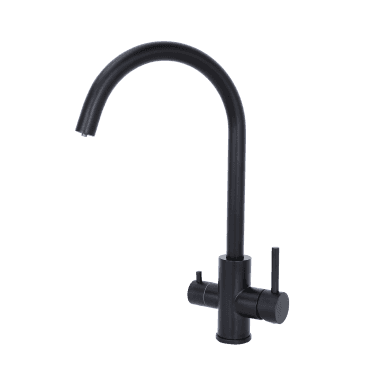 3in1 Round Neck Kitchen Tap c/w C30 Water Filter (Choose Finish)