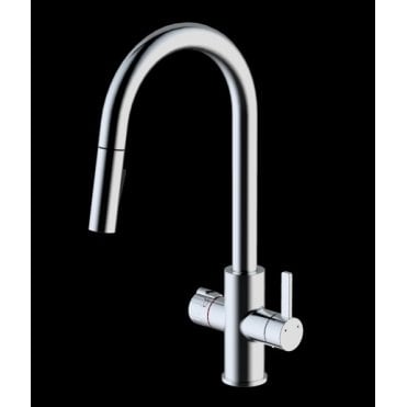 4in1 Pull Out Nozzle Kitchen Tap (Please choose finish and tank size)