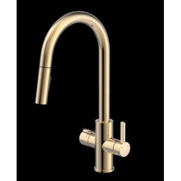4in1 Pull Out Nozzle Kitchen Tap (Please choose finish and tank size)