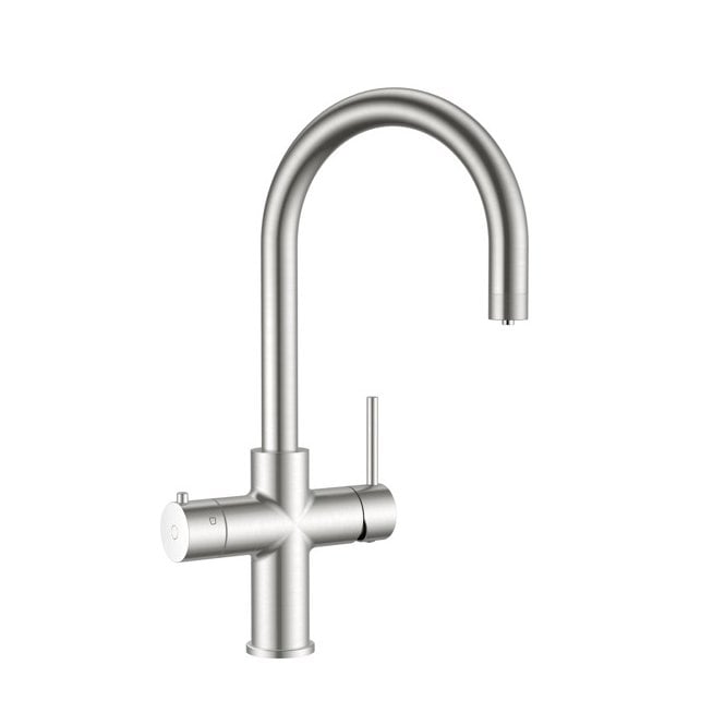 Wash Water 4in1 Round Neck Kitchen Tap (Please choose finish and tank size)