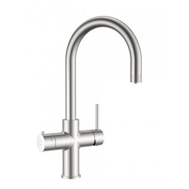 4in1 Round Neck Kitchen Tap (Please choose finish and tank size)