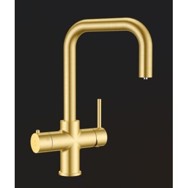 4in1 Square Neck Kitchen Tap (Please choose finish and tank size)
