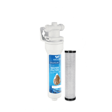 C30 Water Filter with Faucet and Saddle Valve