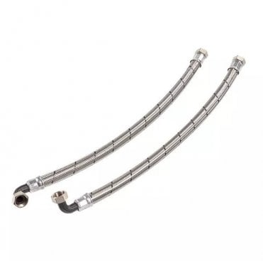 Hi-Flow Hoses, 60cm (Pair) (Choose Size)